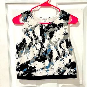 Banana Republic Crop Sleeveless Blouse NWOT